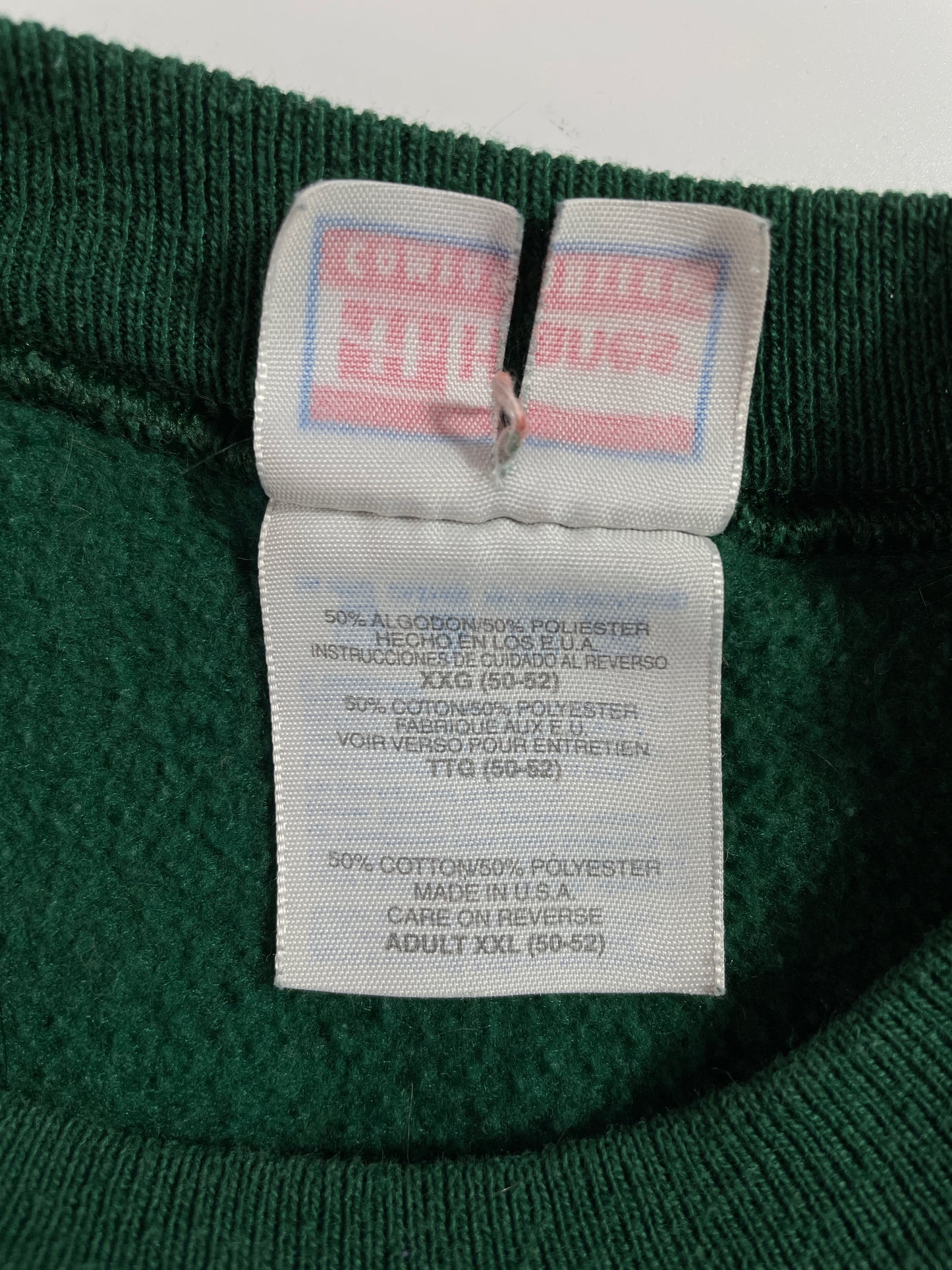 .90's GREEN BAY PACKERS Made in USA Size XXL Vintage NFL Sweat-shirt / E5017S