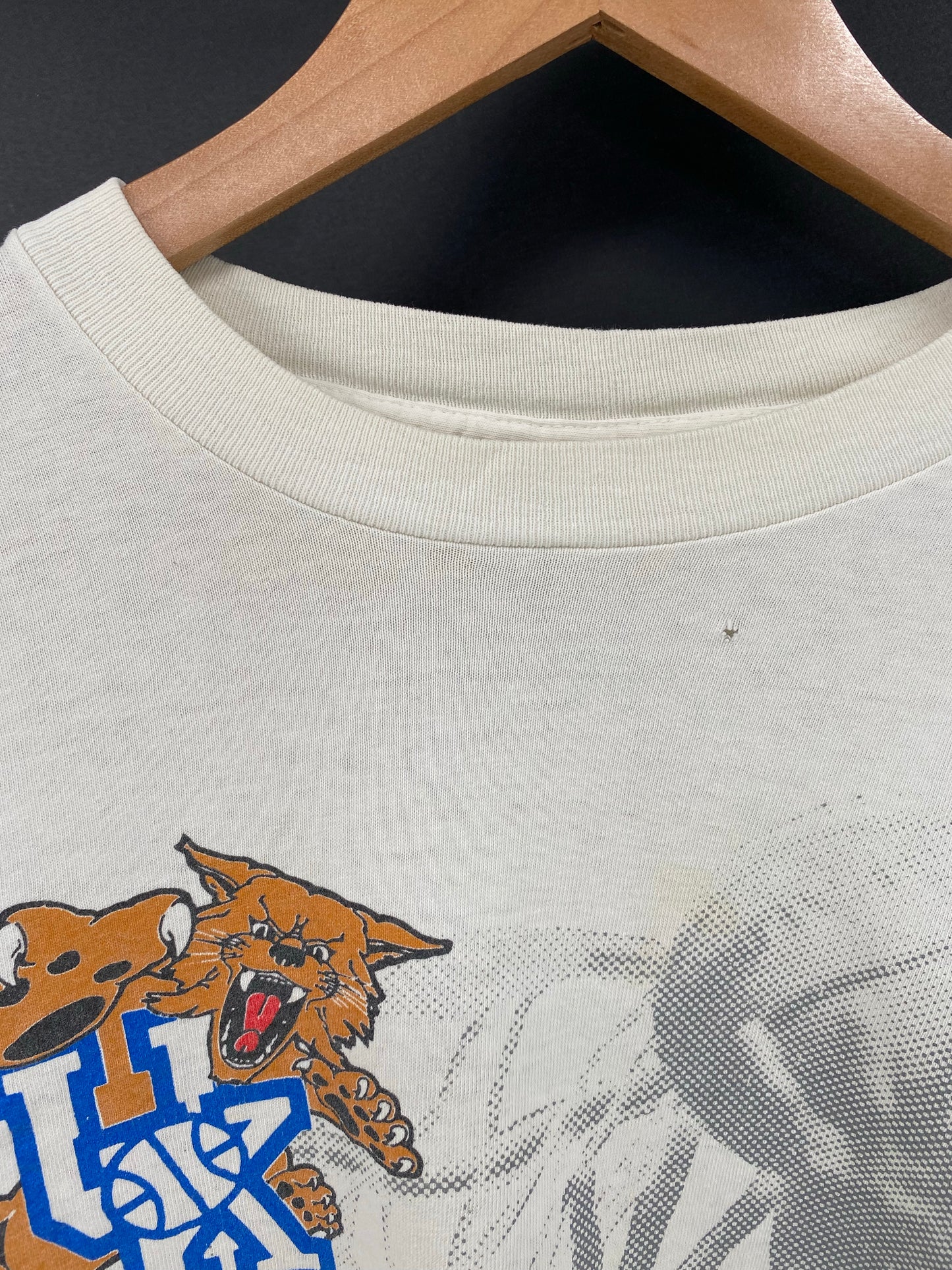 90's KENTUCKEY WILD CATS  Made in USA Size XL Vintage T-shirt/ K7791