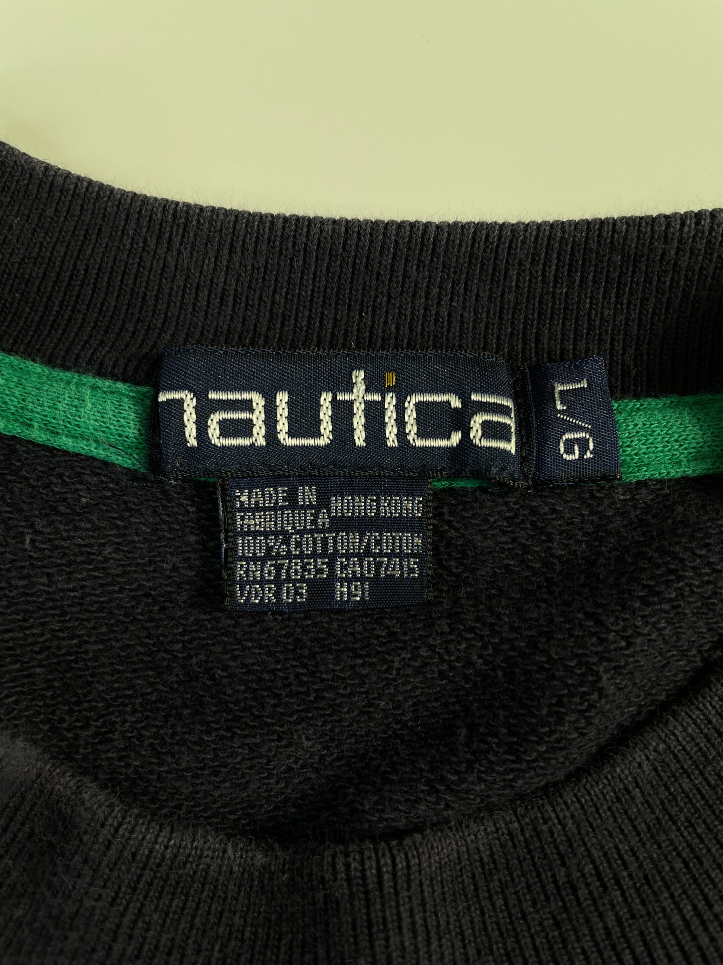 90’s NAUTICA Size L Vintage Sweat-shirt / E6769S