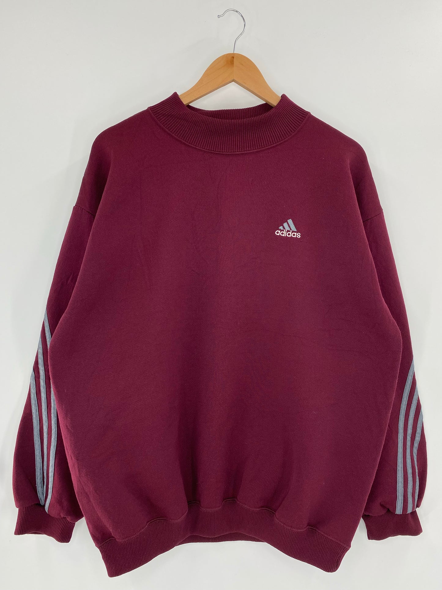 90’s ADIDAS Made in USA Size M Vintage Sweat-Shirt / k5455
