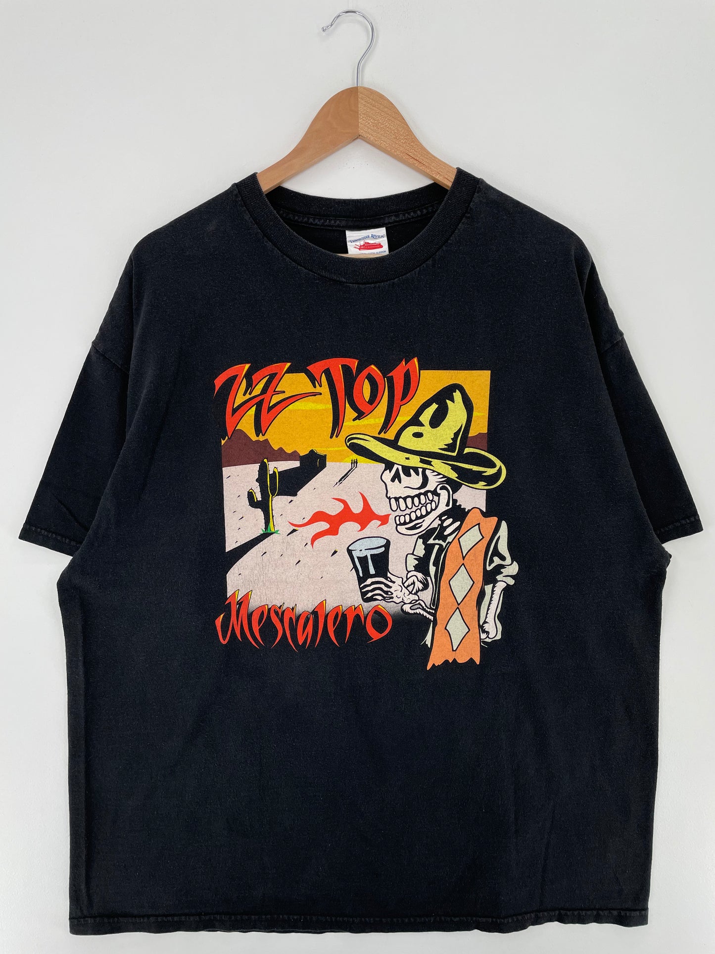 2003 ZZ TOP Size XXL Vintage Music Tour T-Shirt / A2179