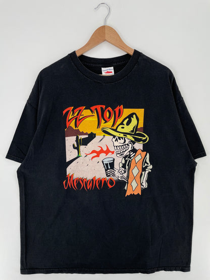 2003 ZZ TOP Size XXL Vintage Music Tour T-Shirt / A2179
