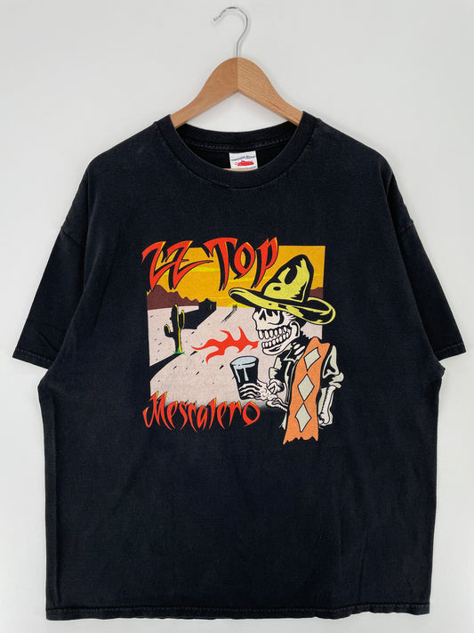 2003 ZZ TOP Size XXL Vintage Music Tour T-Shirt / A2179