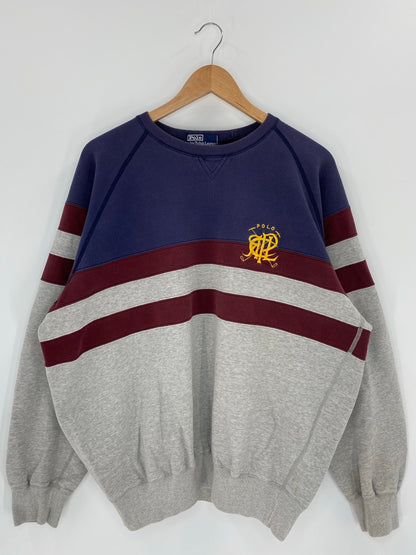 90's POLO RALPH LAUREN Size No tag (Approx.M) Vintage Sweat-shirt / A8244