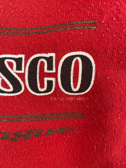 1997 SAN FRANCISCO 49ERS Made in USA Size XXL Vintage NFL Sweat-Shirt / A6231