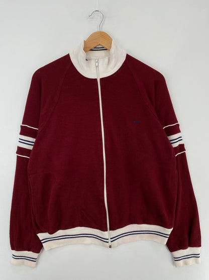 80’s CHRISTIAN DIOR Size L Zip Up Sweat Shirt / E2834S