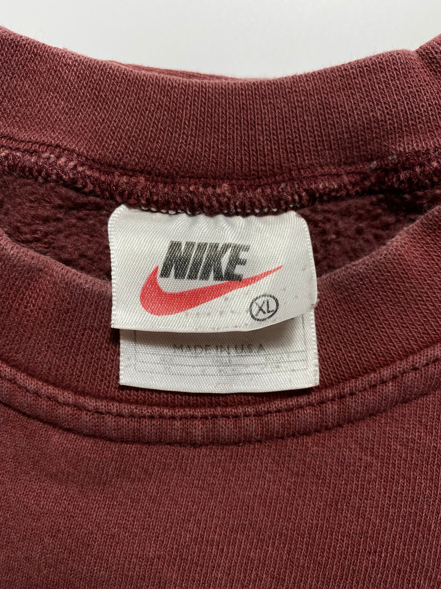 90’s NIKE MINI SWOOSH Made in USA Size XL Vintage Sweat-shirt / K7554