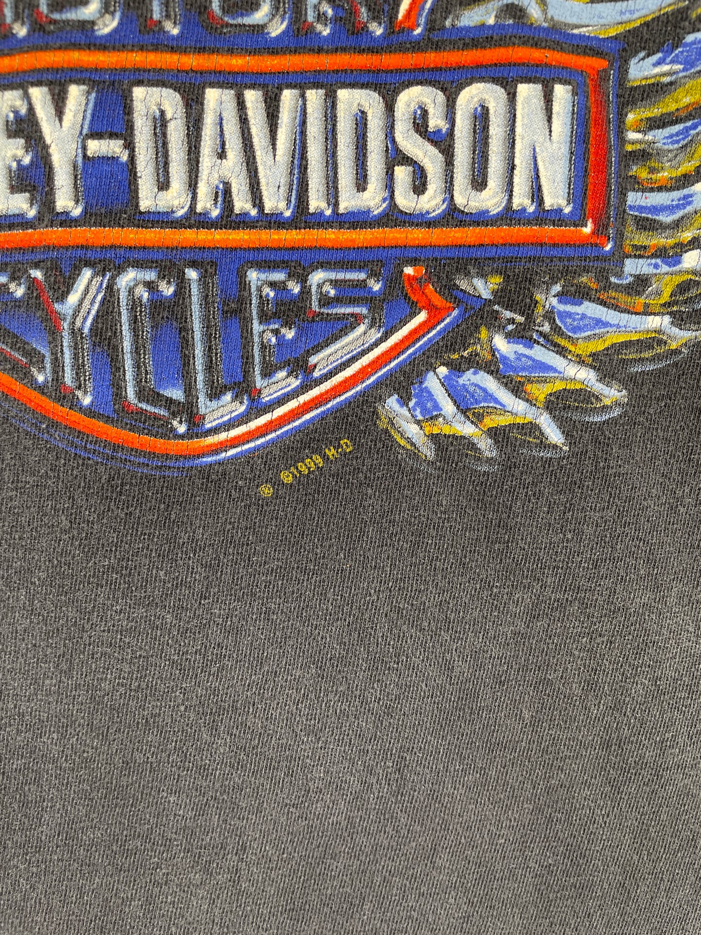 1999 HARLEY DAVIDSON Made in USA Size XXL Vintage T-Shirt / A5158