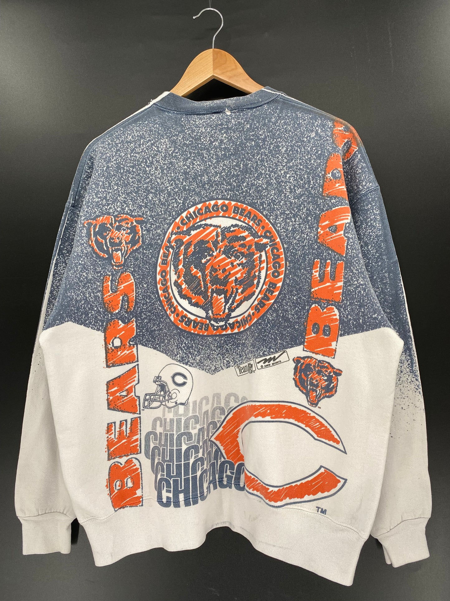 90’s CHICAGO BEARS Made in USA Size XL NFL Sweat shirt / K5445