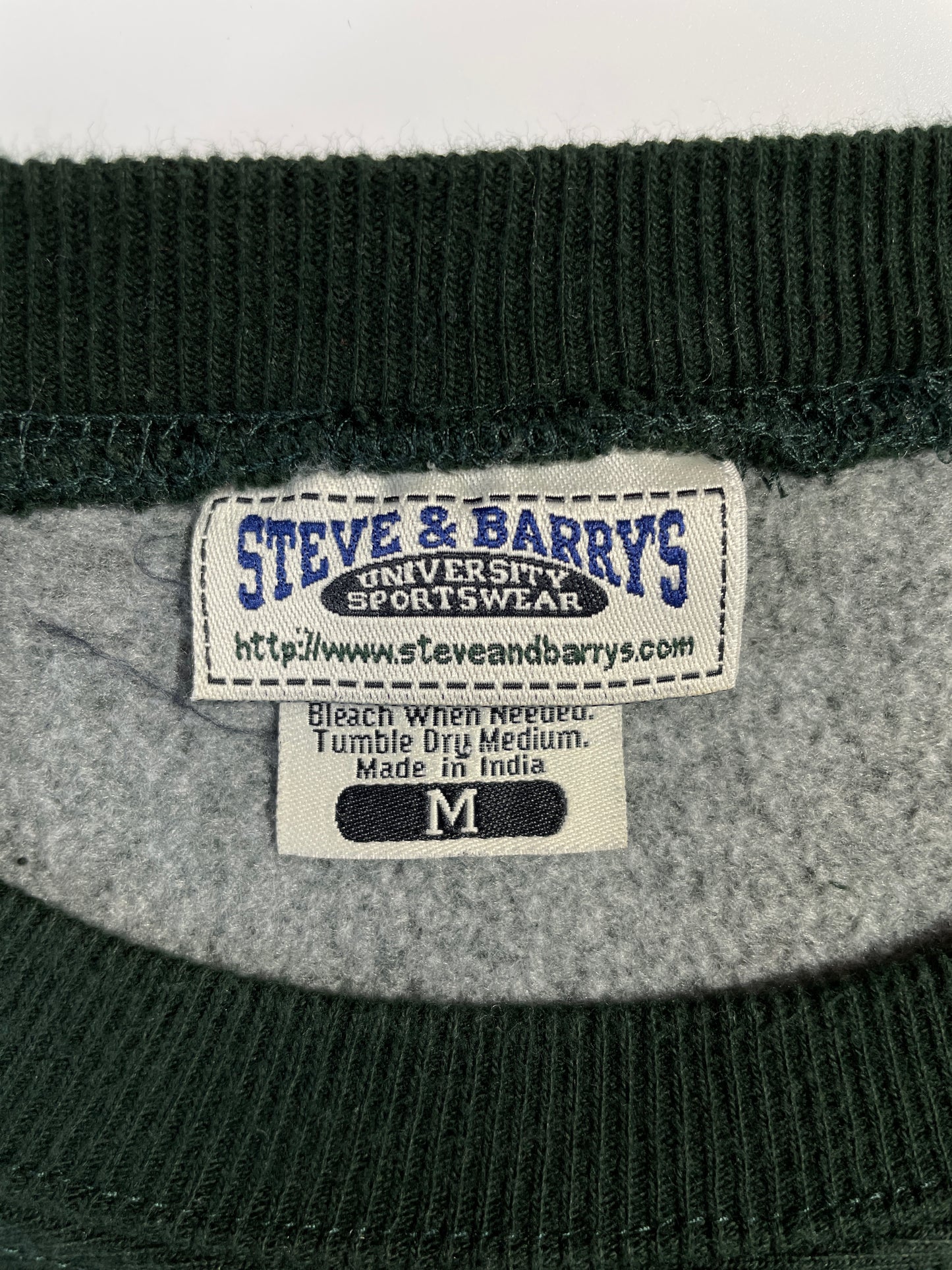 Vintage MICHIGAN STATE Size M Vintage College Sweat-Shirt / A6542