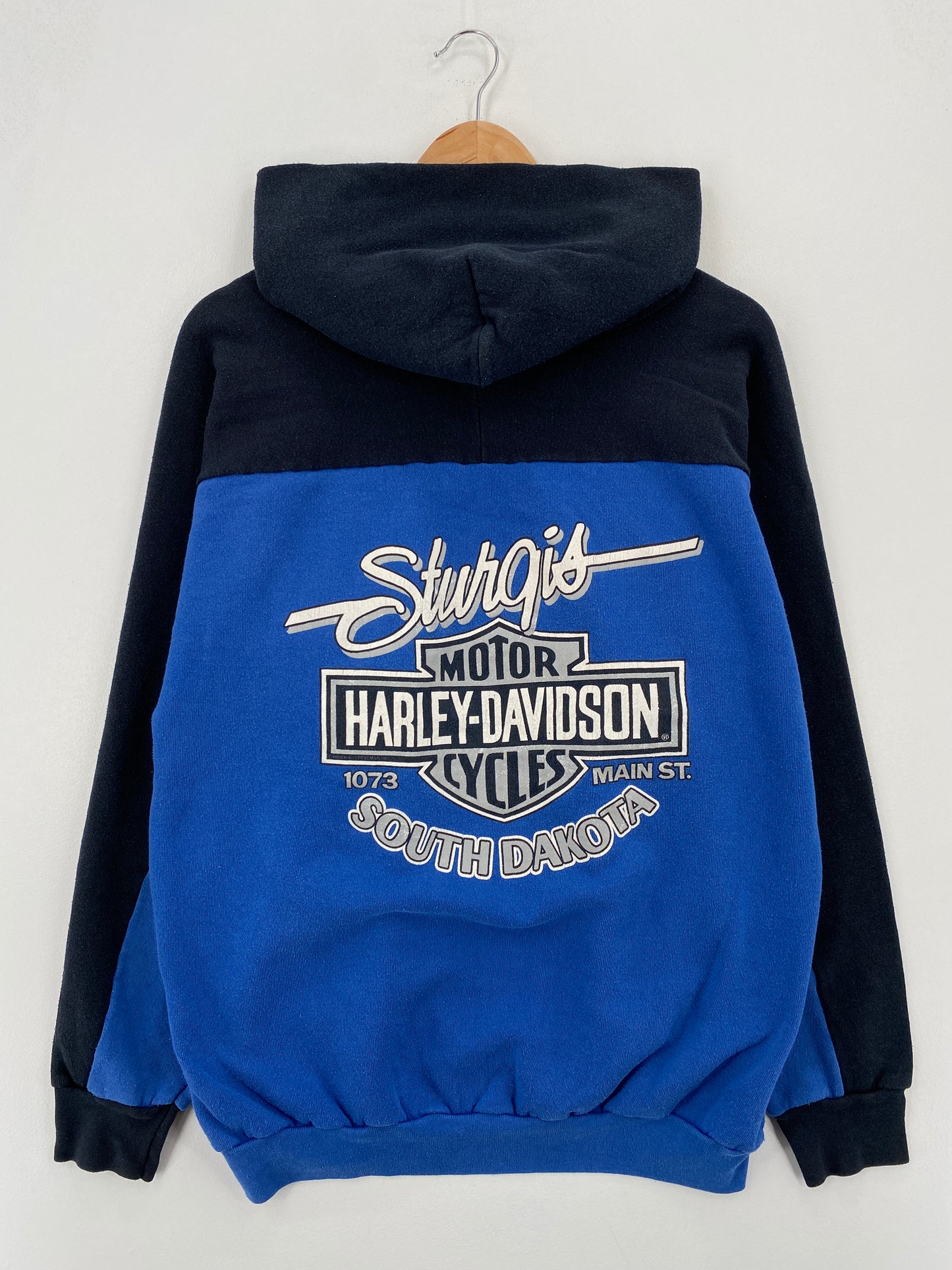 1990 HARLEY DAVIDSON Size XL Vintage Hoodie Sweat-Shirt / A7844