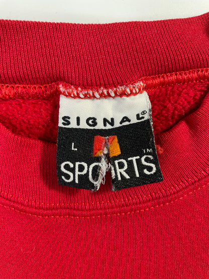 90's OHIO STATE BUCKEYES Made in USA Size L Vintage College Sweat-Shirt / E4211S