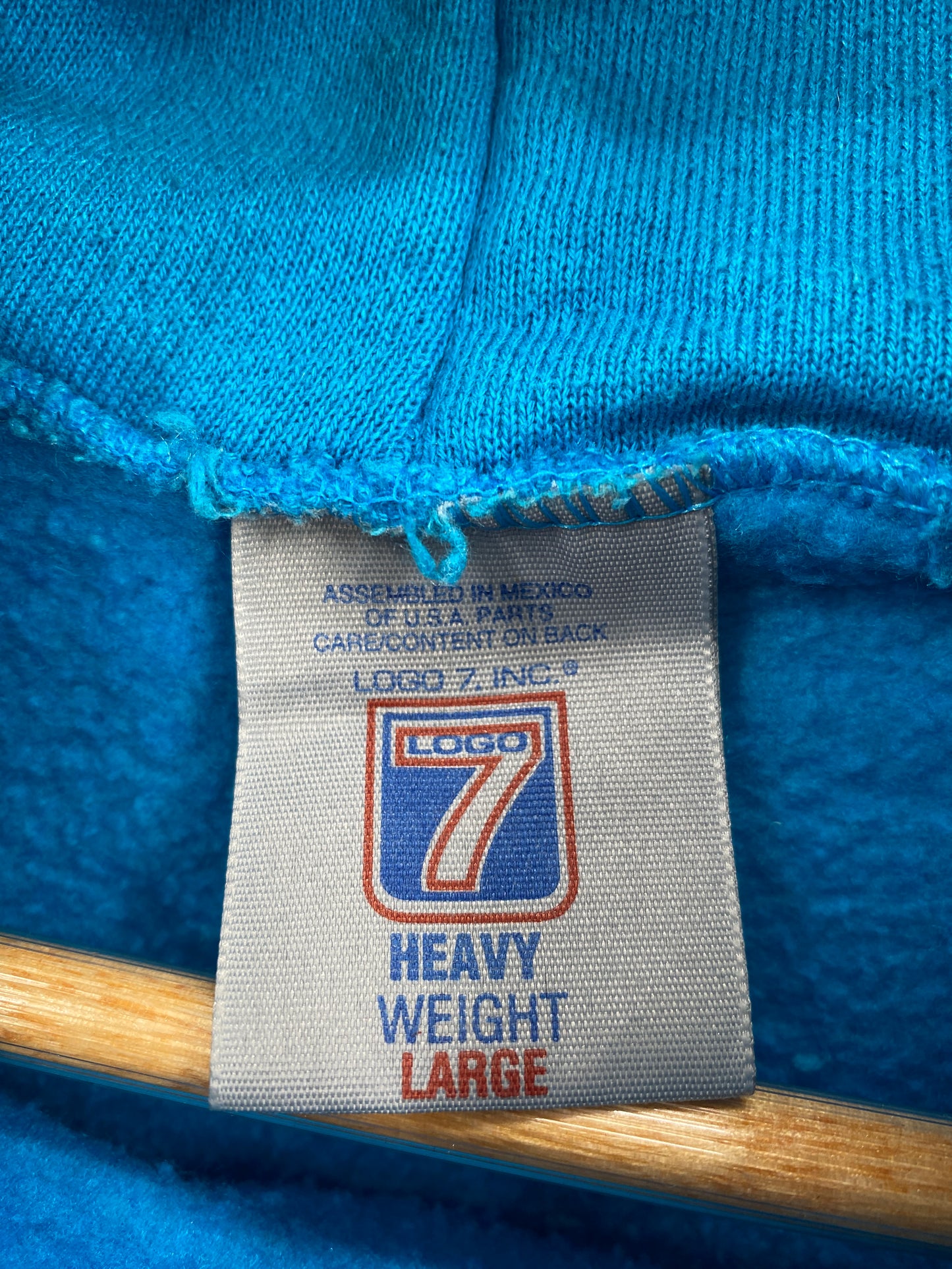 90's NORTH CAROLINA PANTHERS Size L Vintage NFL Hoodie Sweat-Shirt / A5397