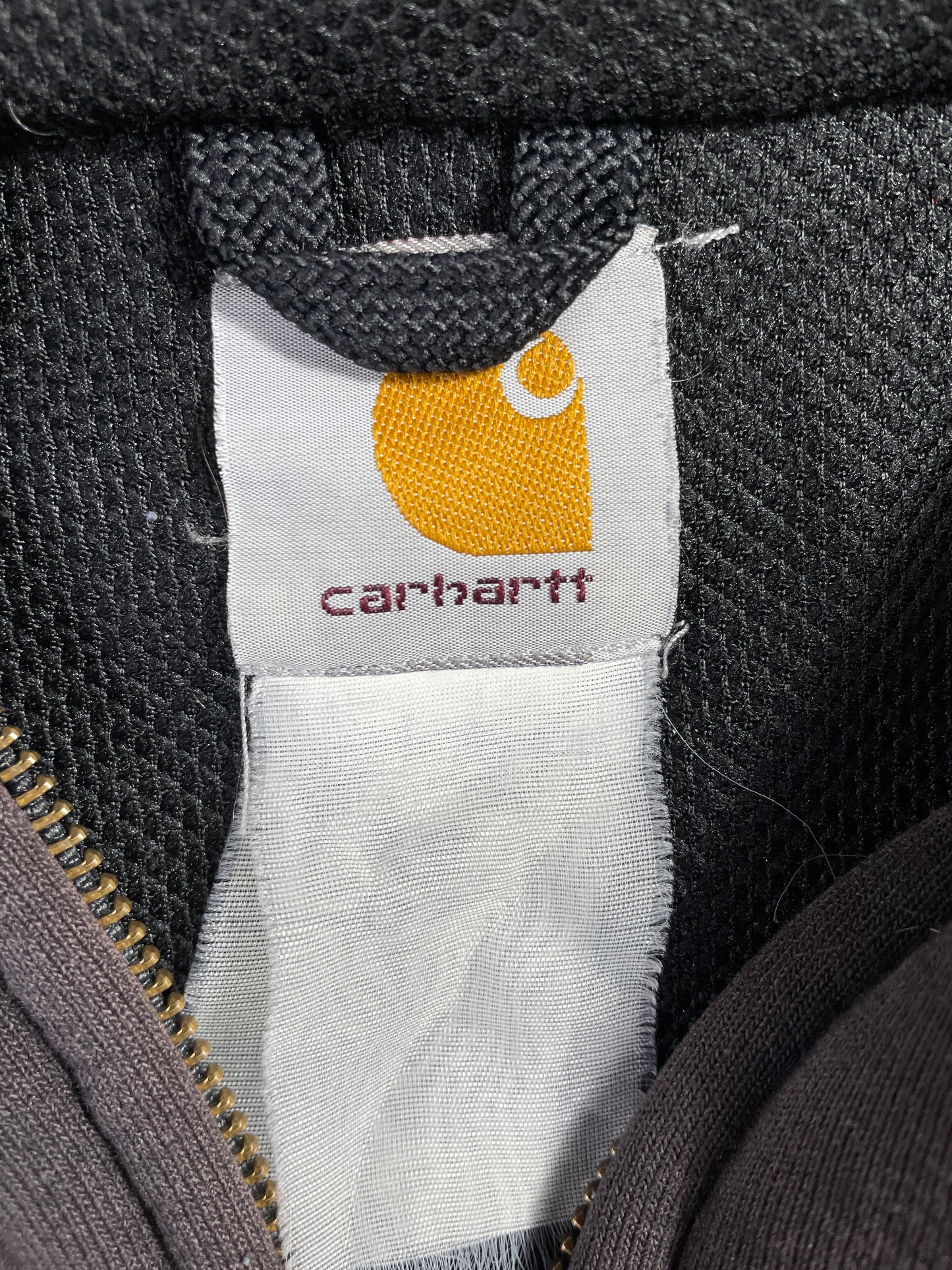 .Vintage CARHARTT Size Approx.XXL Zip-up Hoodie Sweat-Shirt / E4360S
