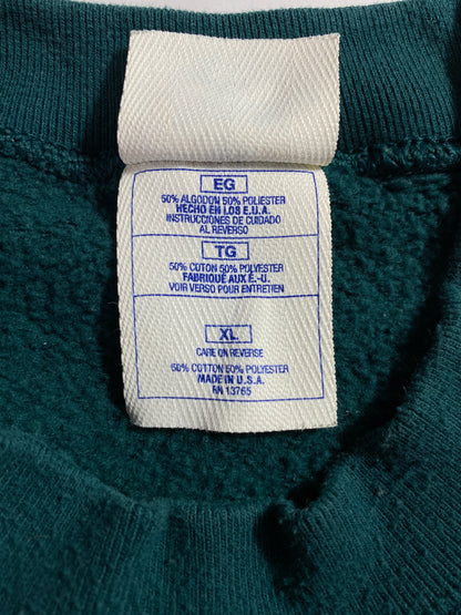 90’s PHILADELPHIA EAGLES Made in USA Size XL Vintage NFL Sweat-Shirt/ A5641
