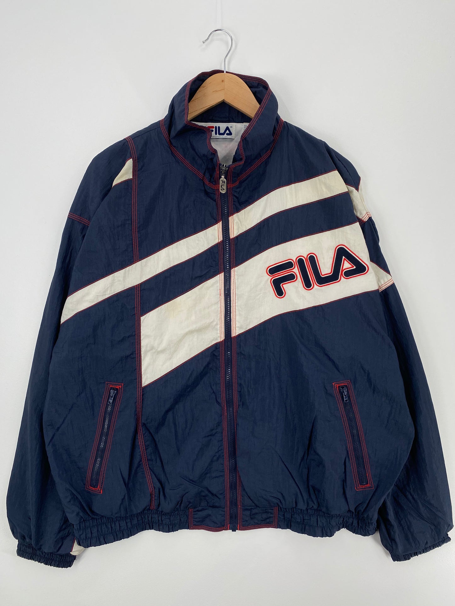 90’s FILA Size XL Vintage Nylon Jacket  / A343