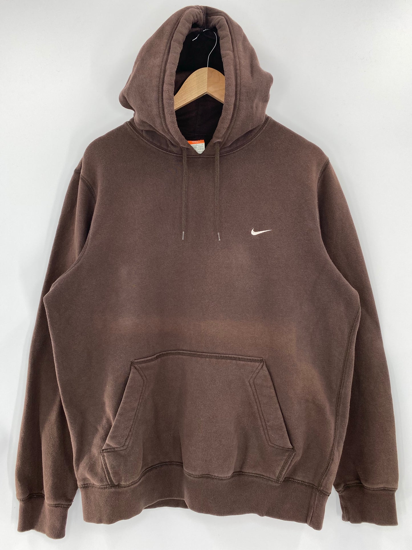 00' NIKE MINI SWOOSH Size L Vintage Hoodie Sweat-shirt / k5689