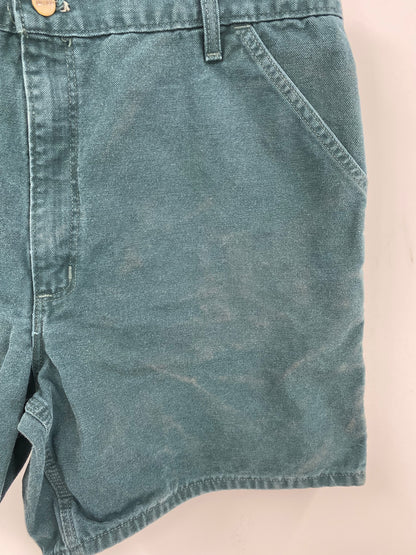 Vintage CARHARTT Size No Tag (Approx.36) Duck Shorts / K9371