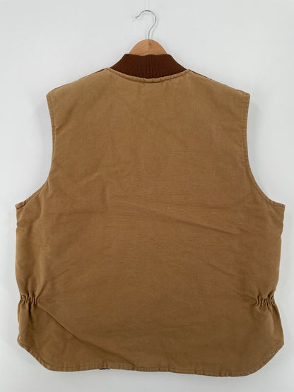 Vintage CARHARTT Size XL Duck Vest / A8642