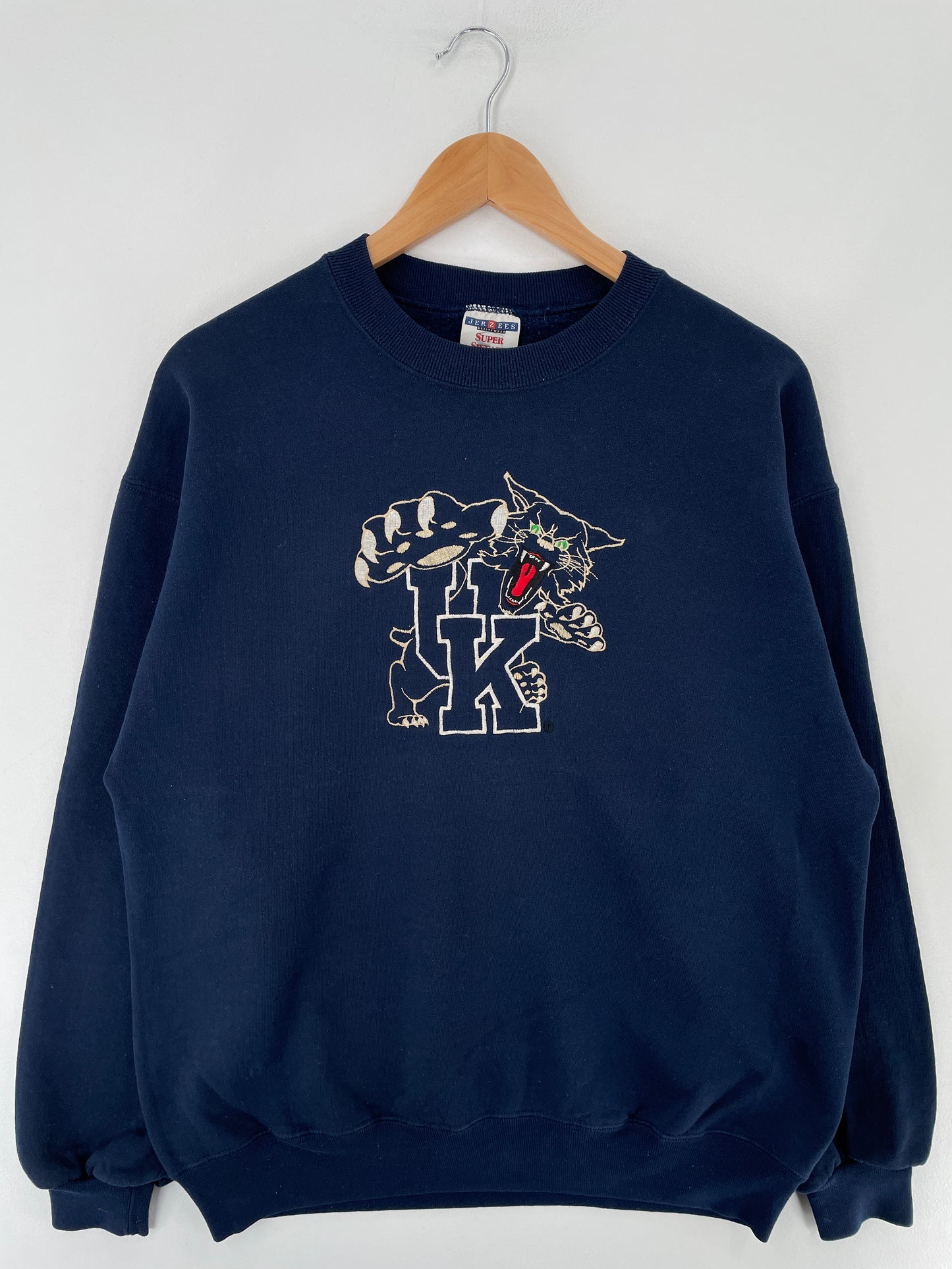 90's UNIVERSITY OF KENTUCKY Made in USA Size L Vintage College Sweat-Shirt / E6631S