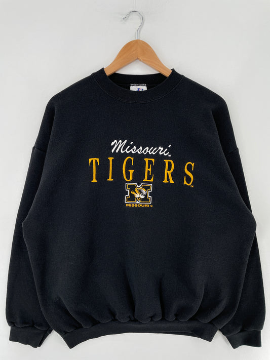 90’s MISSOURI TIGERS Size XL College Sweat-Shirt / E6460S