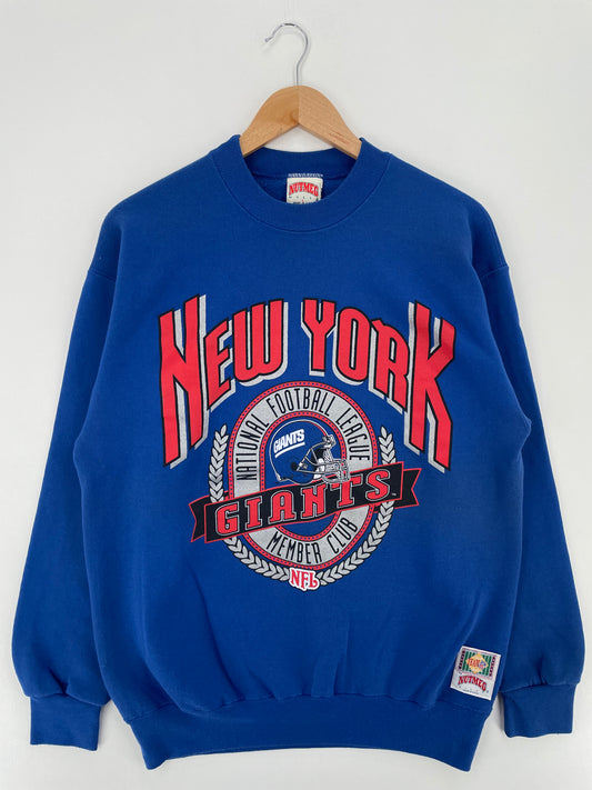 90's NEW YORK GIANTS Made in USA Size L Vintage NFL Sweat-shirt / A1995