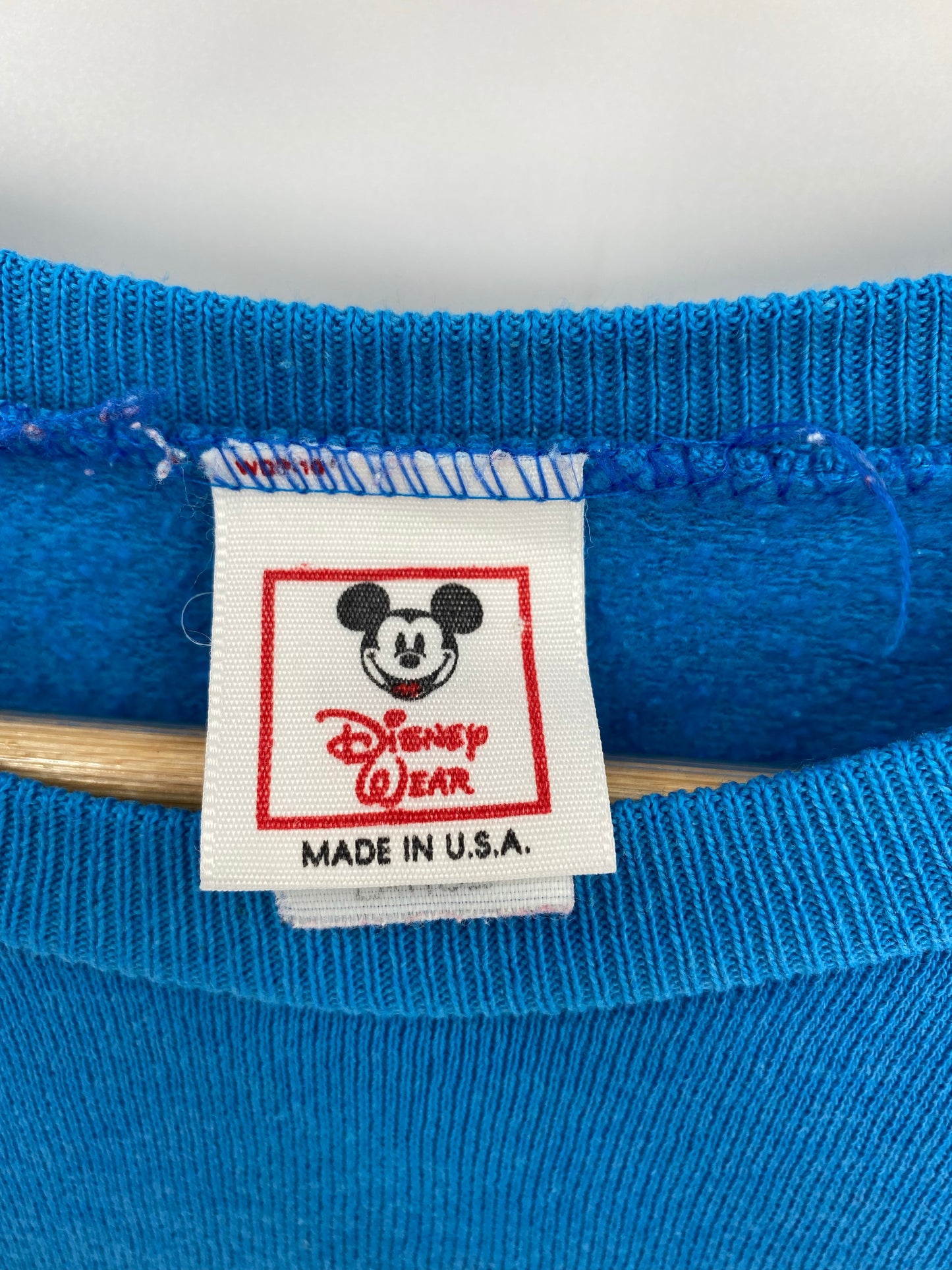 80’s DISNEY MICKEY Made in USA Size L Vintage Sweat-shirt / K8535