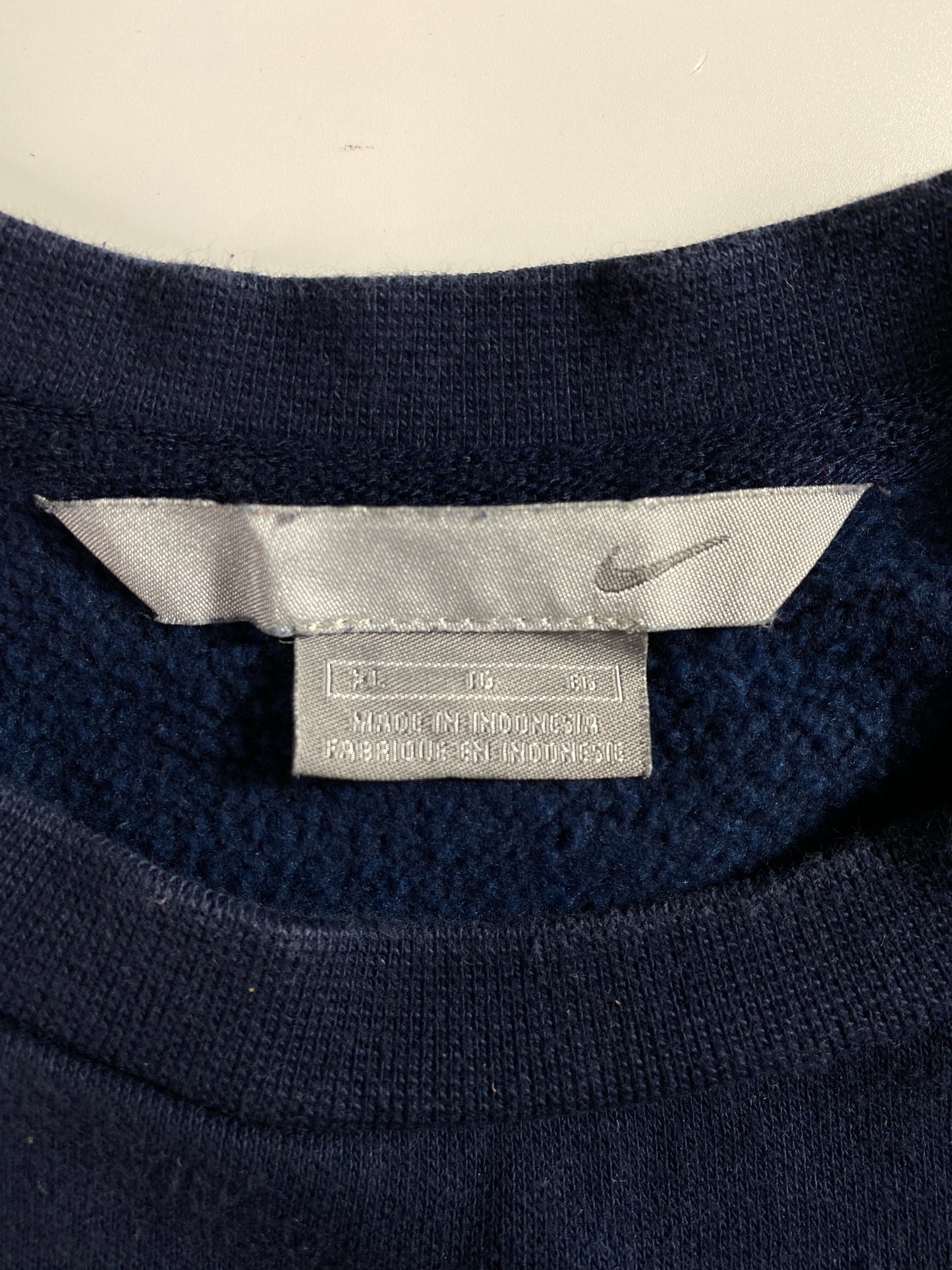 00' NIKE MINI SWOOSH Size XL Vintage Sweat-Shirt / E5616S