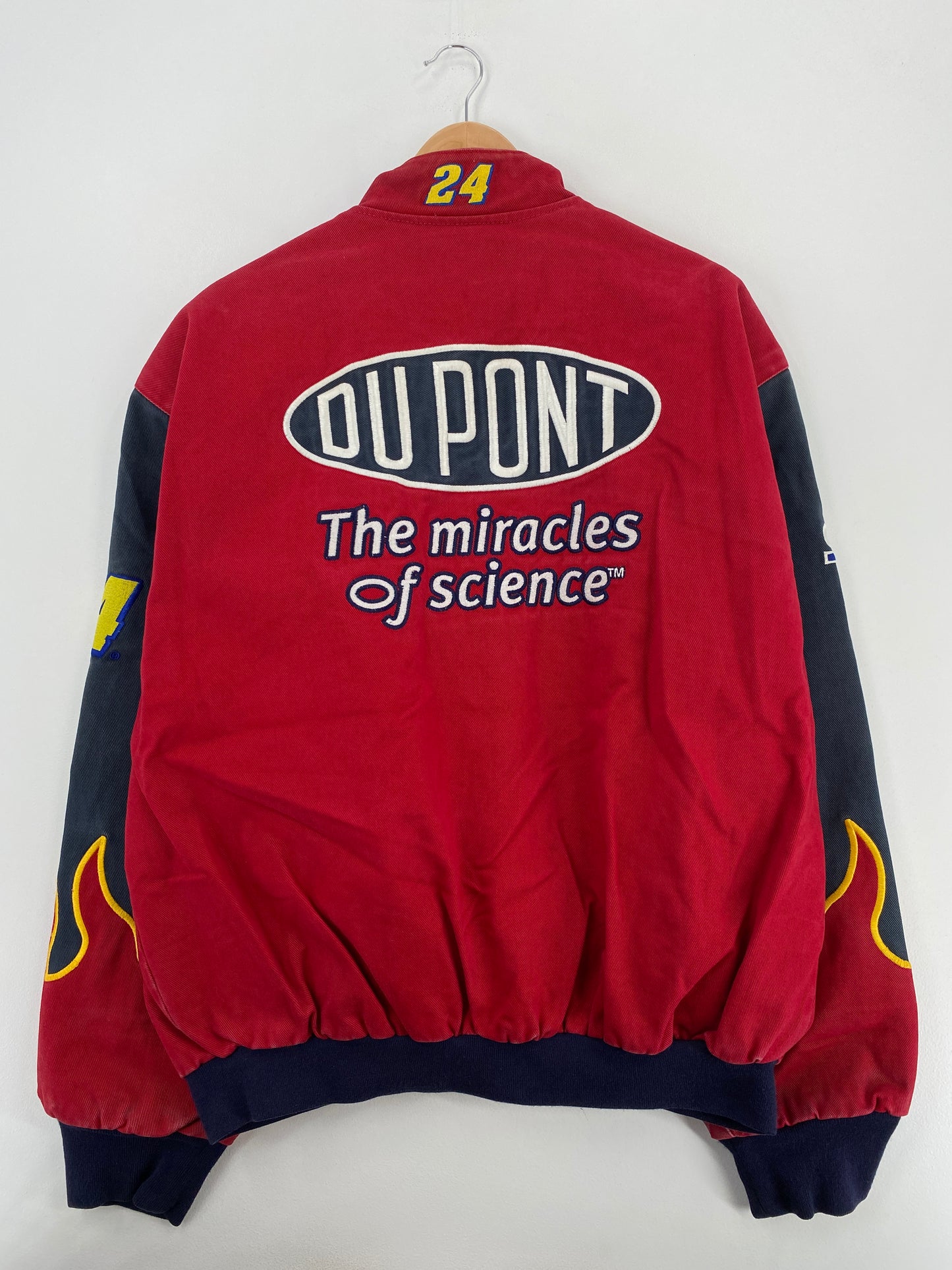 90's DUPONT JEFF GORDON Made in USA Size XXL Racing Jacket / A5591