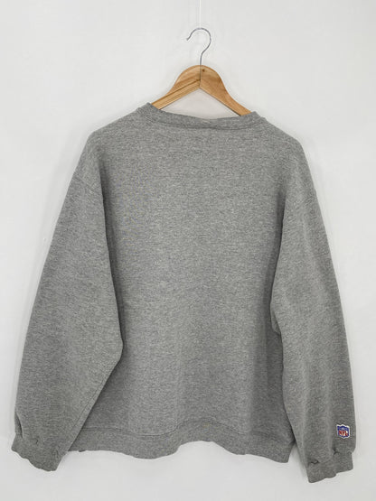90’s NIKE Cleveland Browns Size XXL Made in USA Vintage NFL Sweat-shirt / K5331