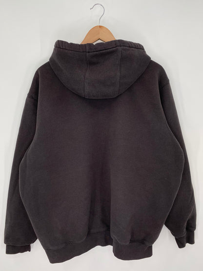 Vintage CARHARTT Double Faced Size No Tag (Approx.XL) Hoodie Sweat-Shirt / K9671