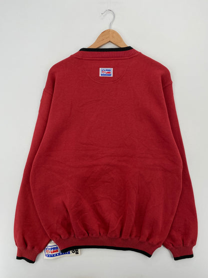 00’ DEADSTOCK SAN FRANCISCO 49ERS Size L Vintage NFL Sweat-Shirt / A6964