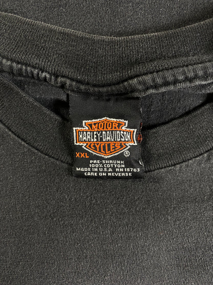 90's HARLEY DAVIDSON Made in USA Size XXL Vintage T-Shirt / E5594T