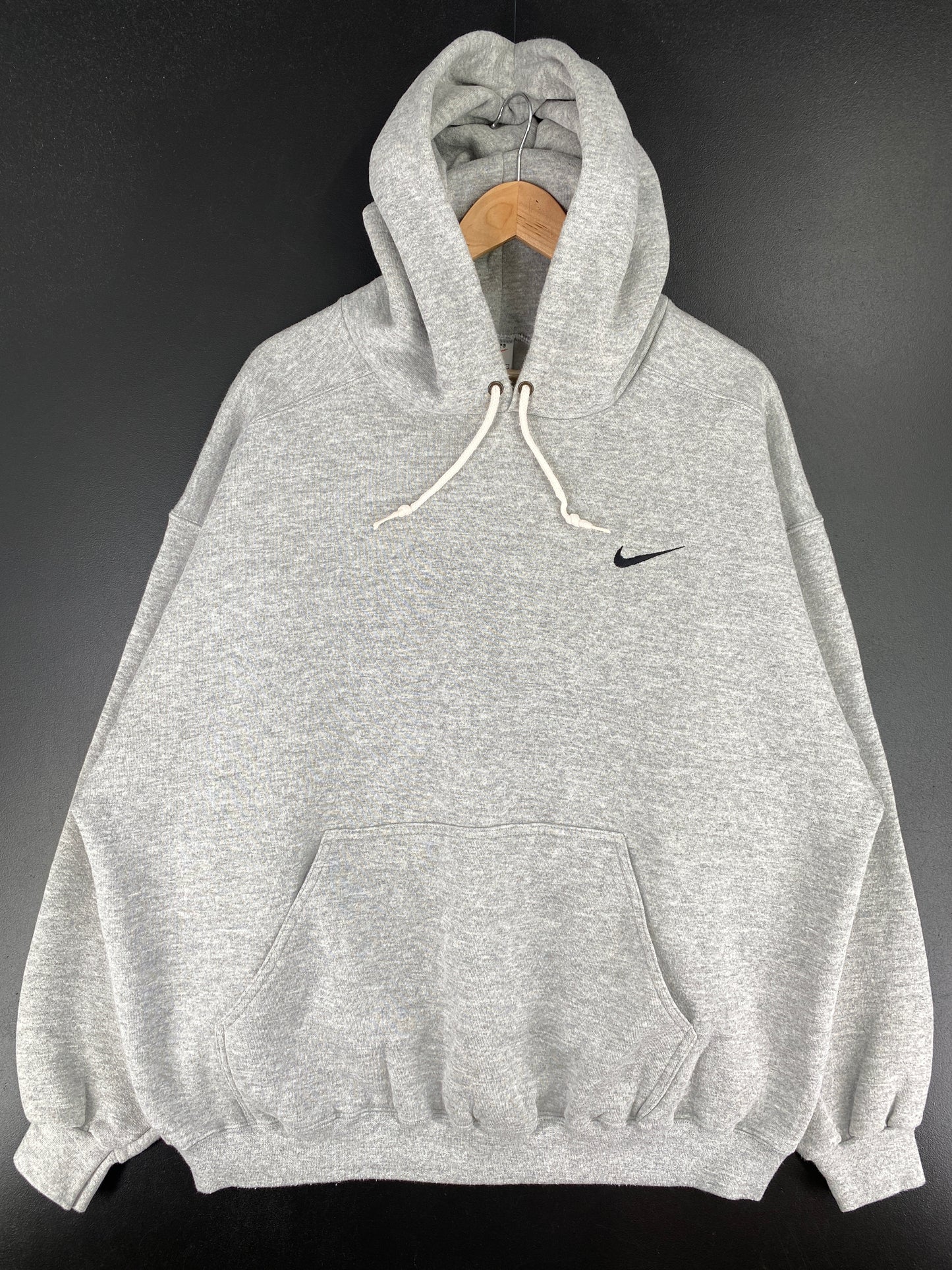 90's NIKE MINI SWOOSH Made in USA Size XL Vintage Hoodie Sweat-Shirts / A6103