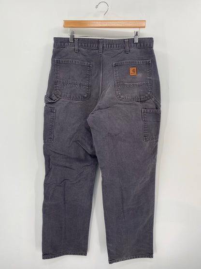 Vintage CARHARTT Size W33xL31 Duck Pants / K6692