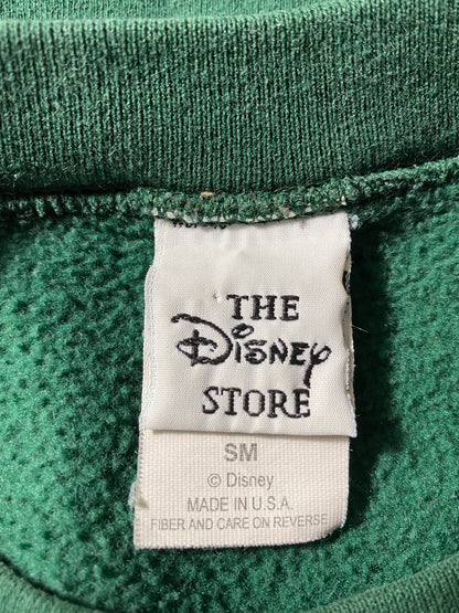00' DISNEY POOH Made in USA Size S-M Vintage Sweat-shirt / K7541
