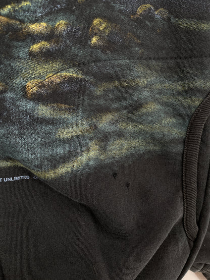 90's EAGLE Made in USA Size L Vintage Animal Sweat-Shirt / E1210