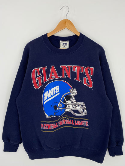 1997 NEW YORK GIANTS Made in USA Size L Vintage NFL Sweat-Shirts/ K7097