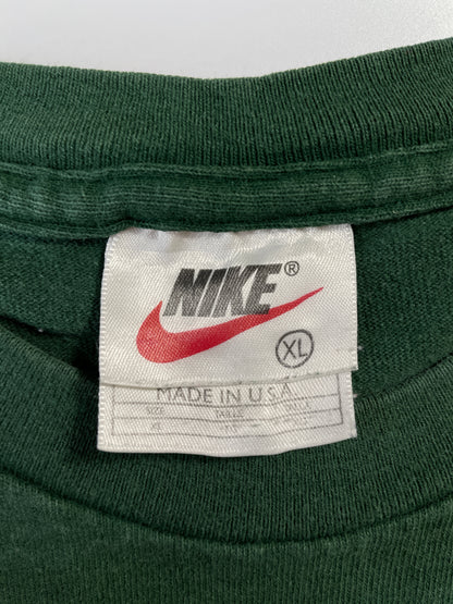 90's NIKE MICHIGAN SPARTANS Made in USA Size XL Vintage T-Shirt / E1542T