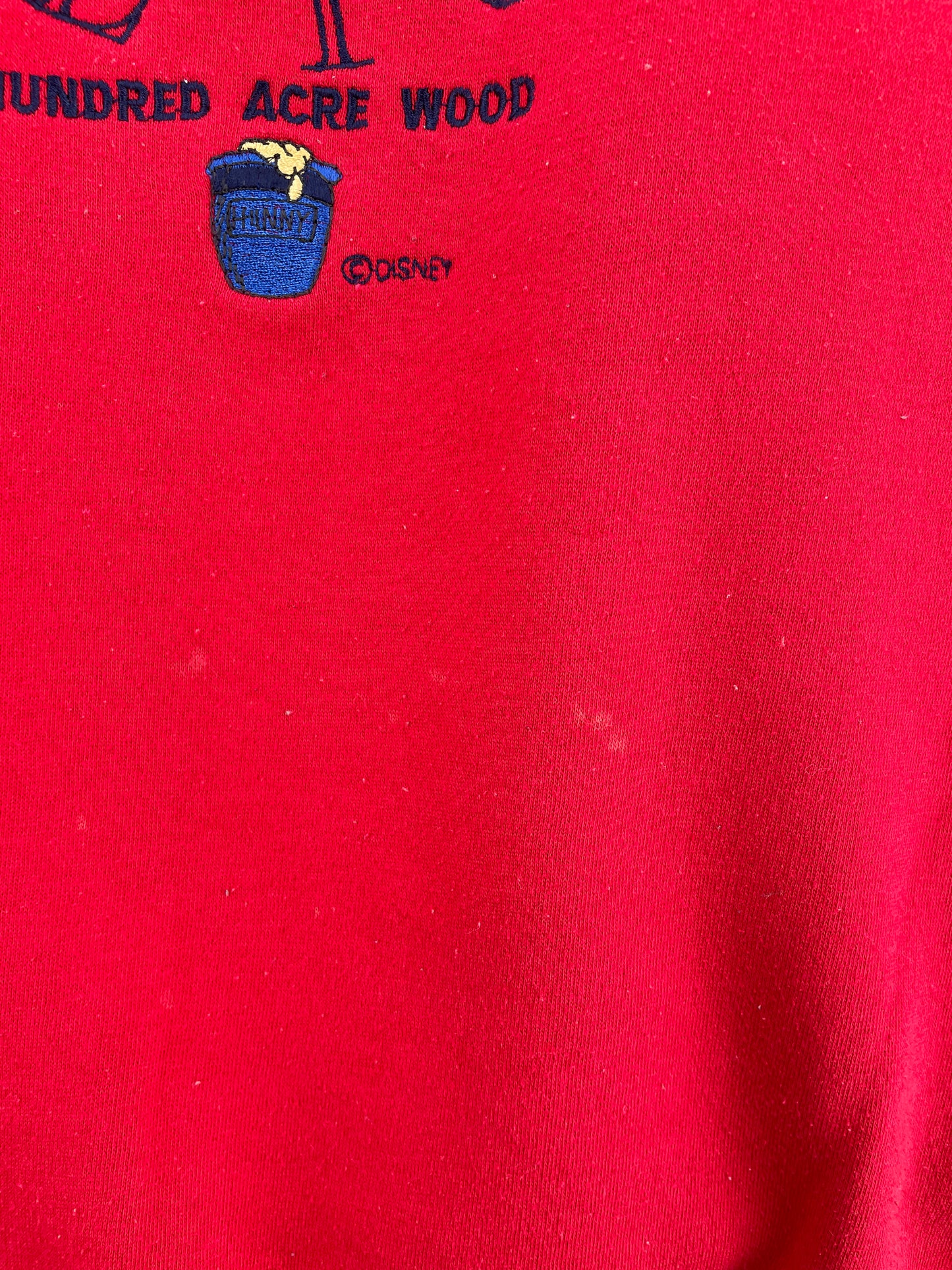 00' DISNEY WINNIE THE POOH Approx. Size L Vintage Sweat-Shirt / A6147
