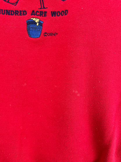 00' DISNEY WINNIE THE POOH Approx. Size L Vintage Sweat-Shirt / A6147