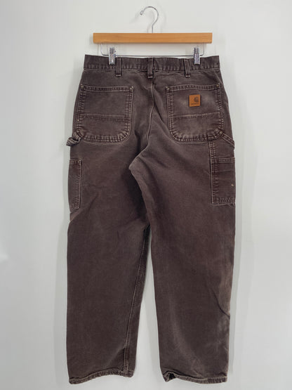 Vintage CARHARTT Size W33xL30 Double Knee Pants / A5681