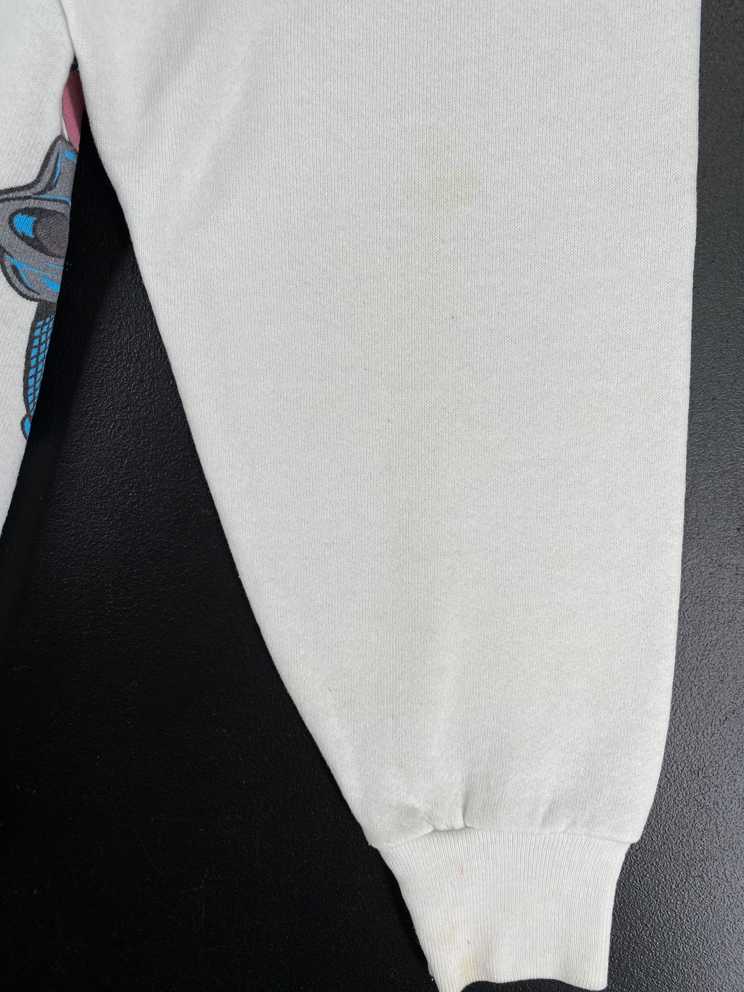 90's DISNEY MICKEY x MINNIE Made in USA Size L Vintage Sweat-shirt / A4859