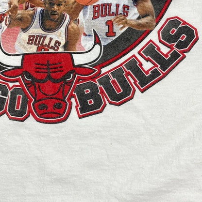 1997 NBA Champs Chicago Bulls Made in USA Vintage T-Shirts / 4613