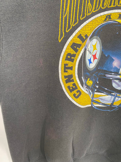 1995 PITTSBURGH STEELERS Made in USA Size XL Vintage NFL Sweat-Shirts/ K9339