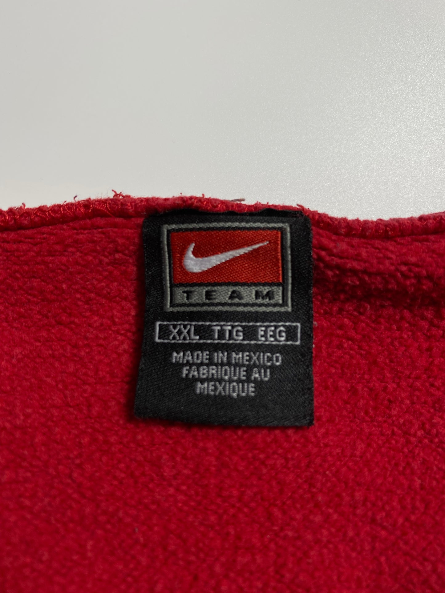 00' NIKE NEBRASKA HUSKERS Size XXL Vintage College Hoodie Sweat-Shirts/ K9827