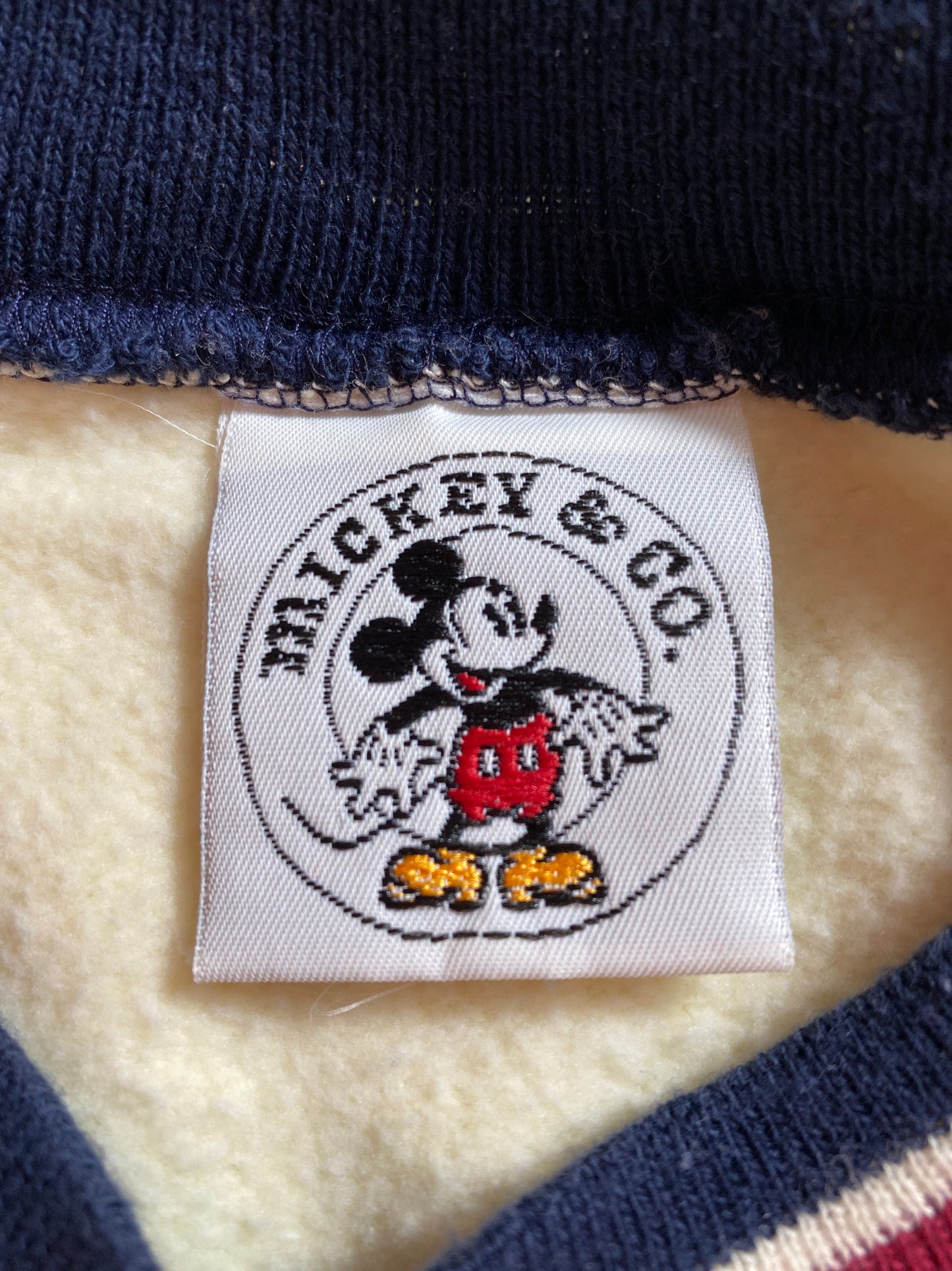 90’s  DISNEY MICKEY Made in USA Size XL Vintage Sweat-Shirts / A288