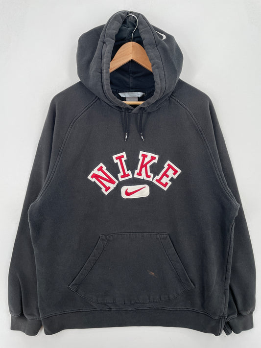 00' NIKE Size L Vintage Hoodie Sweat-Shirt / A7883