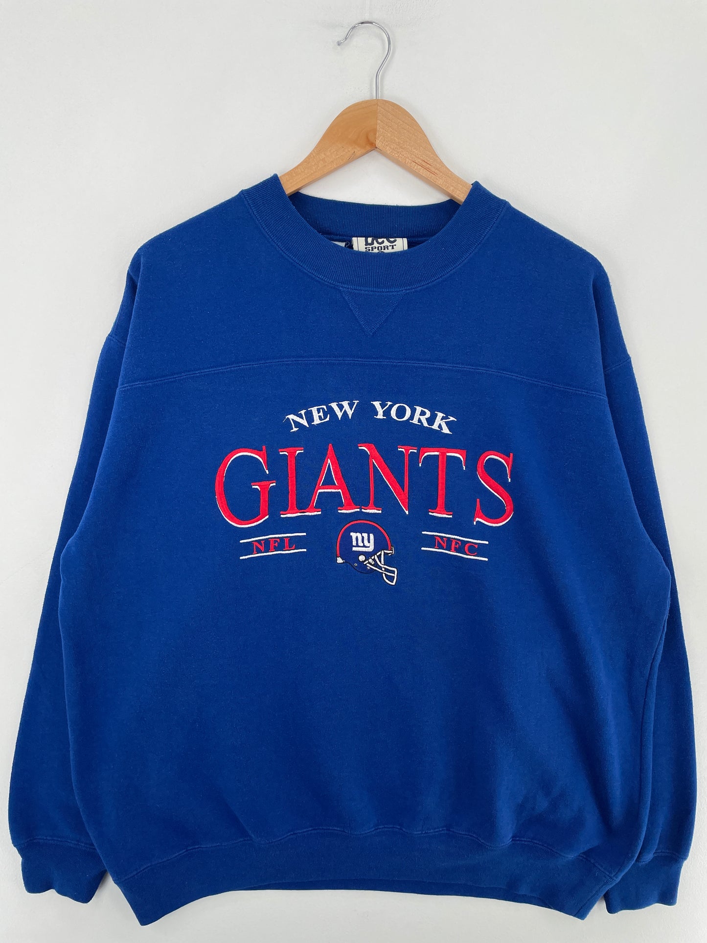 90’s NEW YORK GIANTS Size L Vintage NFL Sweat-Shirt / E3623S