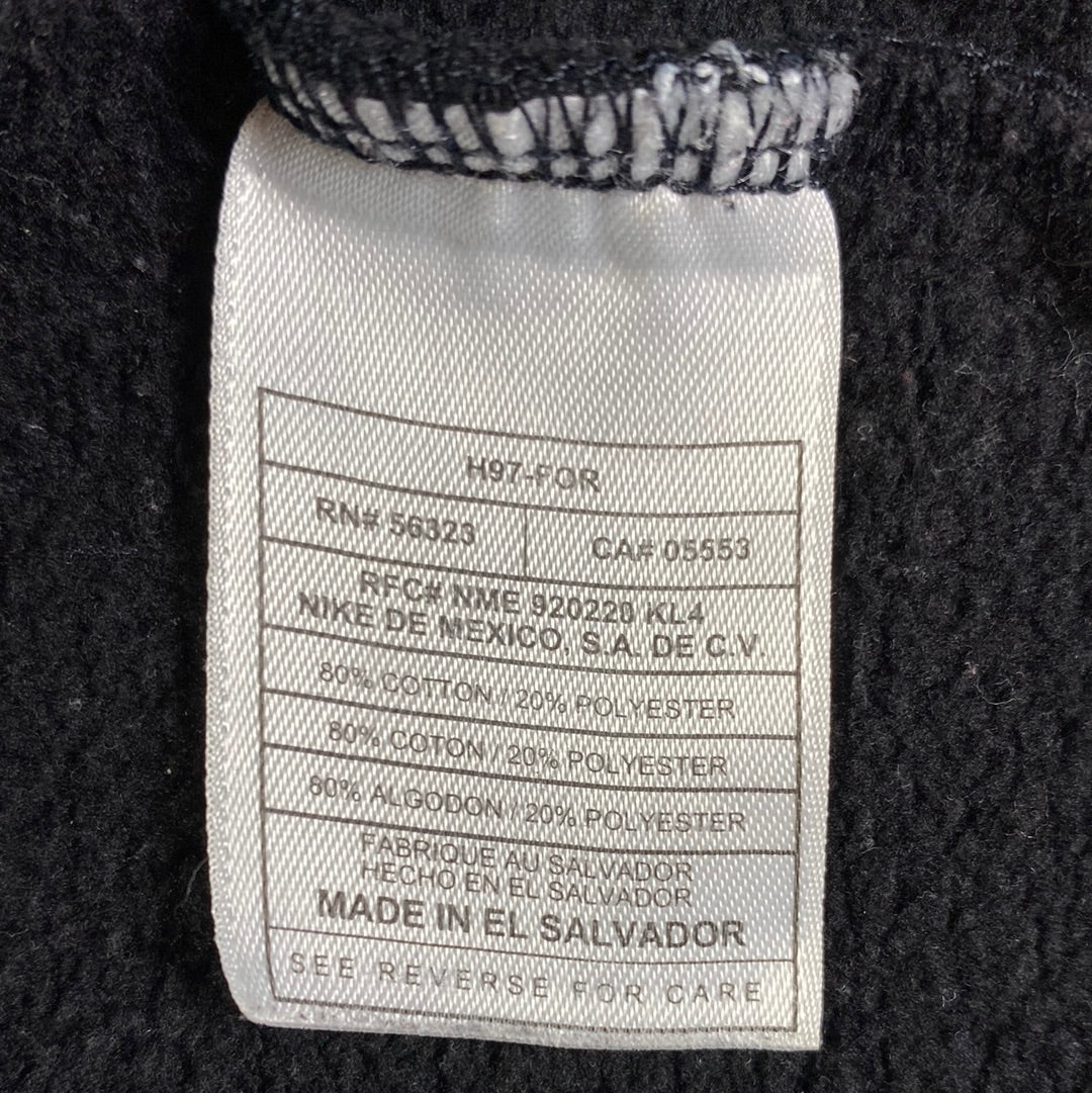 90’s NIKE Size XL Vintage Half Zip Sweat-Shirt / E1049